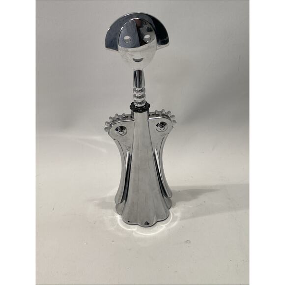 Alessi Anna G Corkscrew Wine Opener in Chrome - Open Box - Picture 8 of 8
